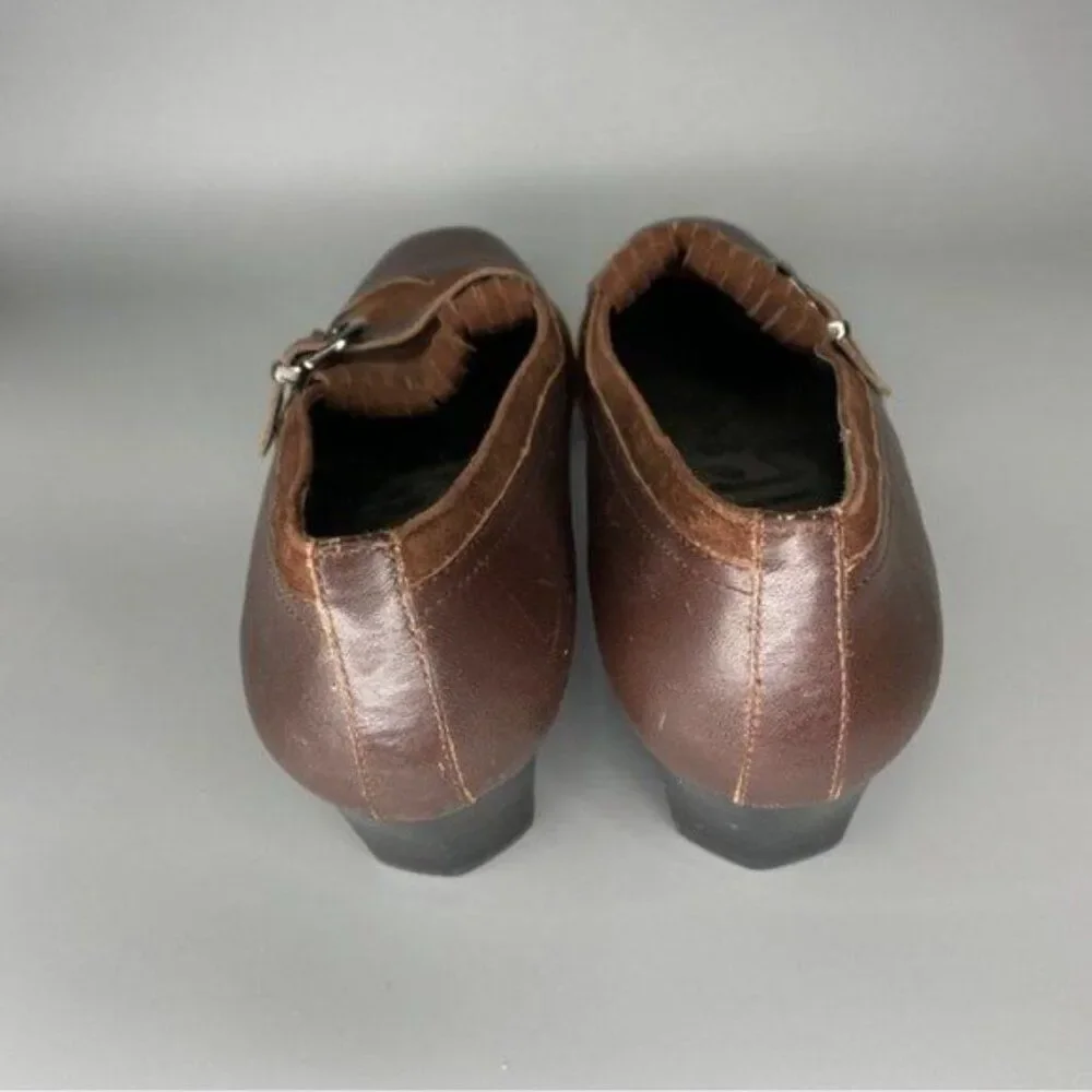 David Tate Suede Slip on Loafer Blown Leather 9.5